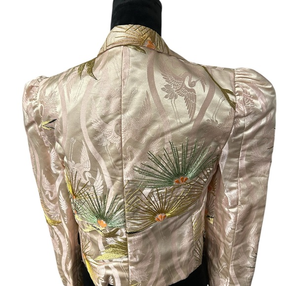 Vintage Sheila Davlin Silk Jacket - Neiman Marcus - Picture 2 of 4